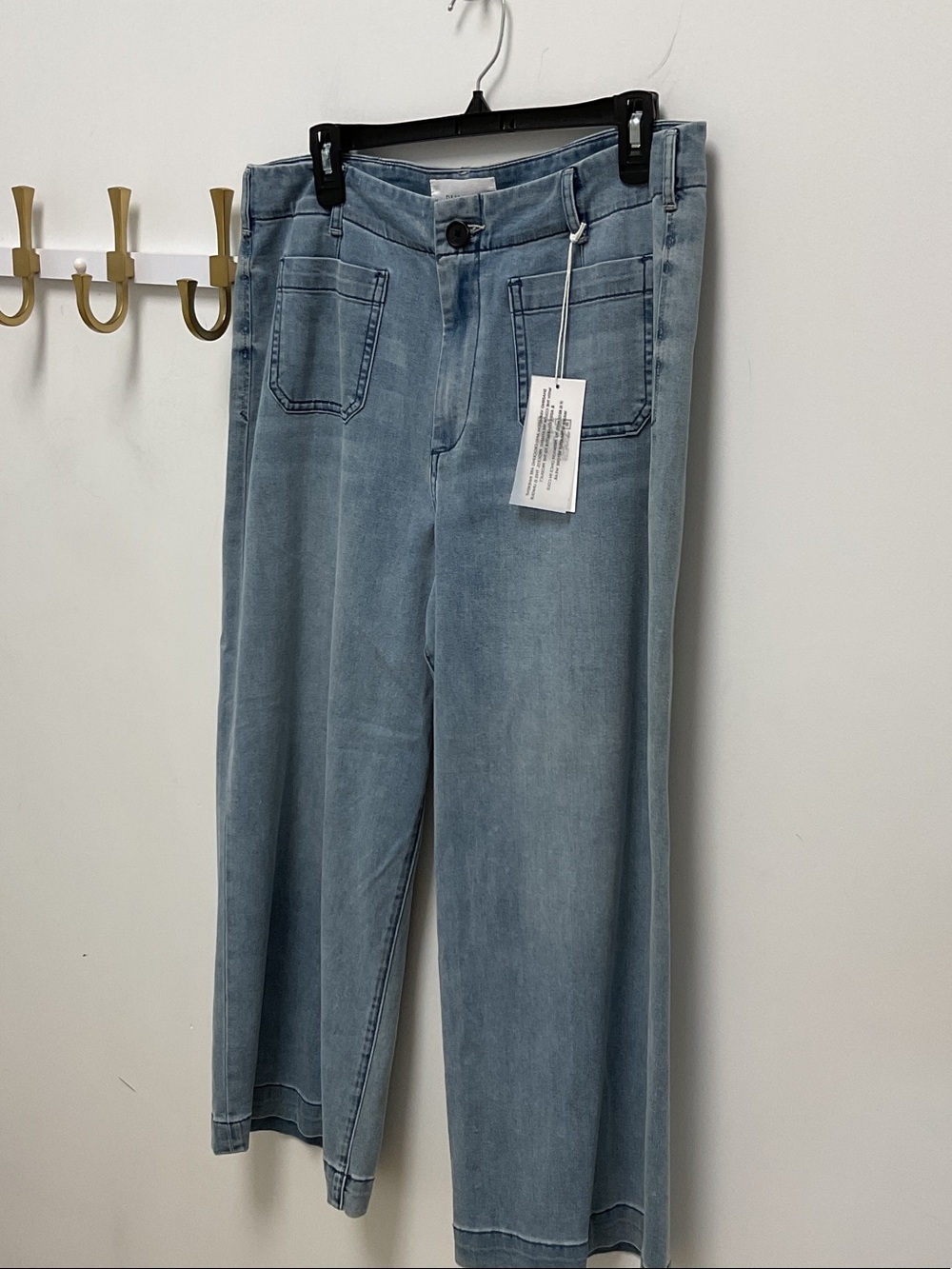 Dear John Audrey Light Blue Wide Leg Jeans